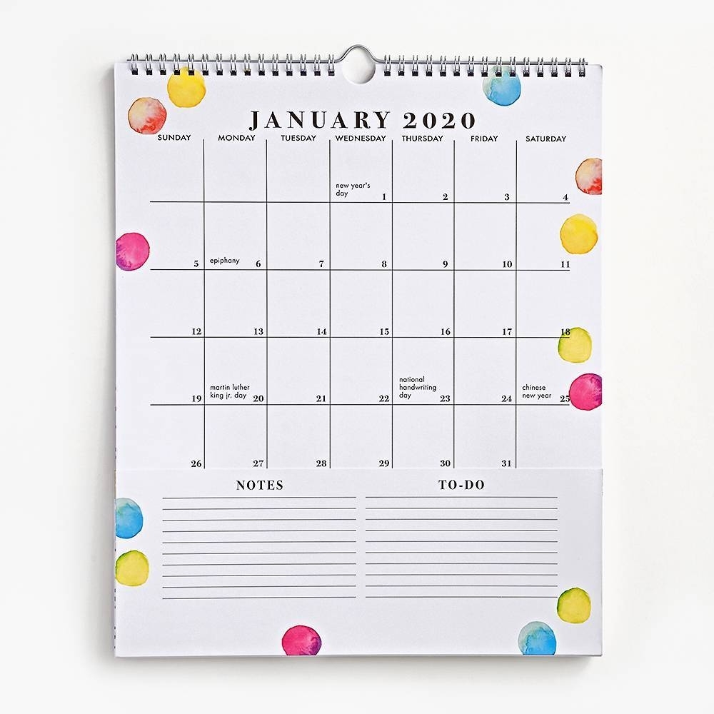 Paper Source Pocket 2020 Calendar | Pocket Calendar, Paper