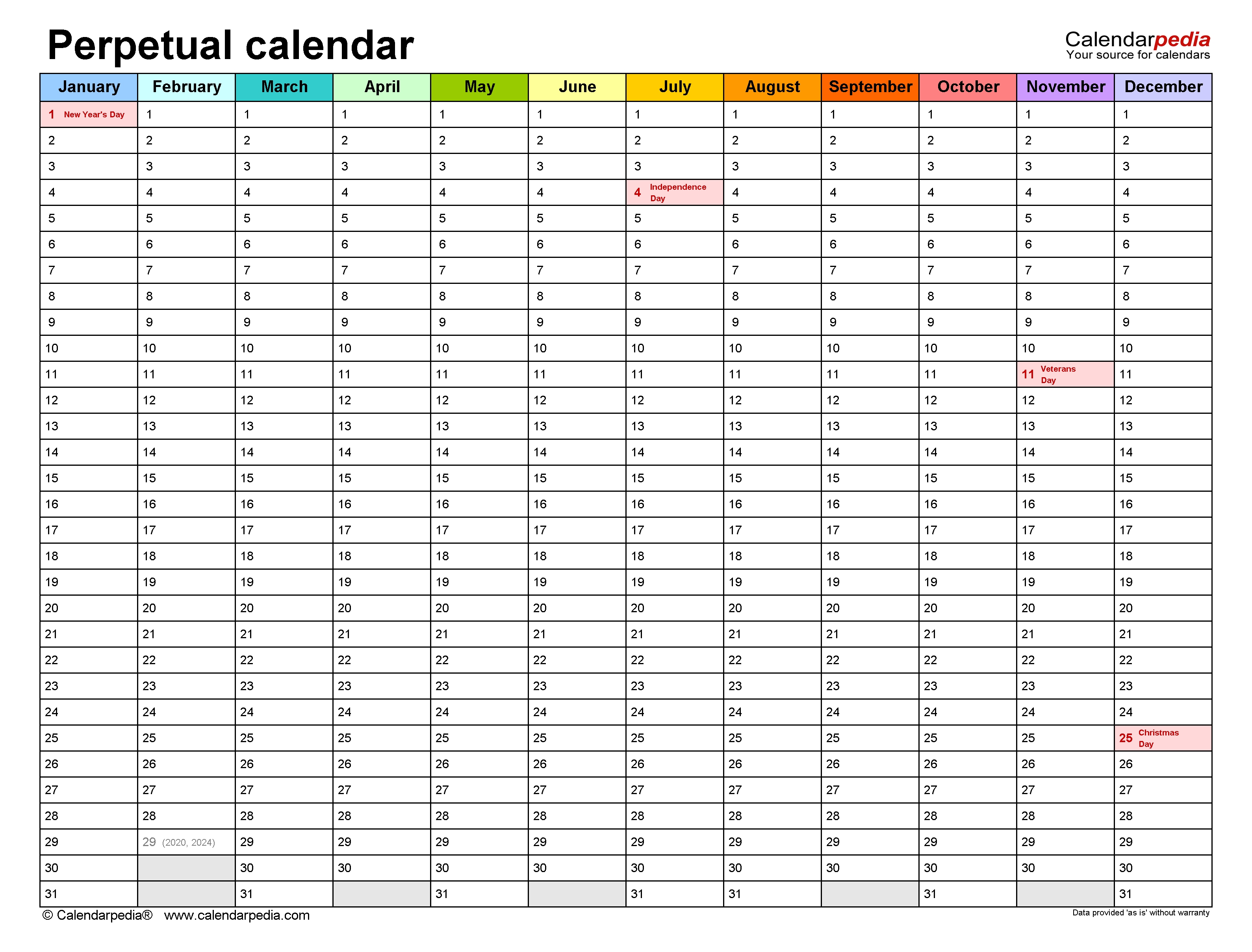 Year Calendar On Excel Month Calendar Printable