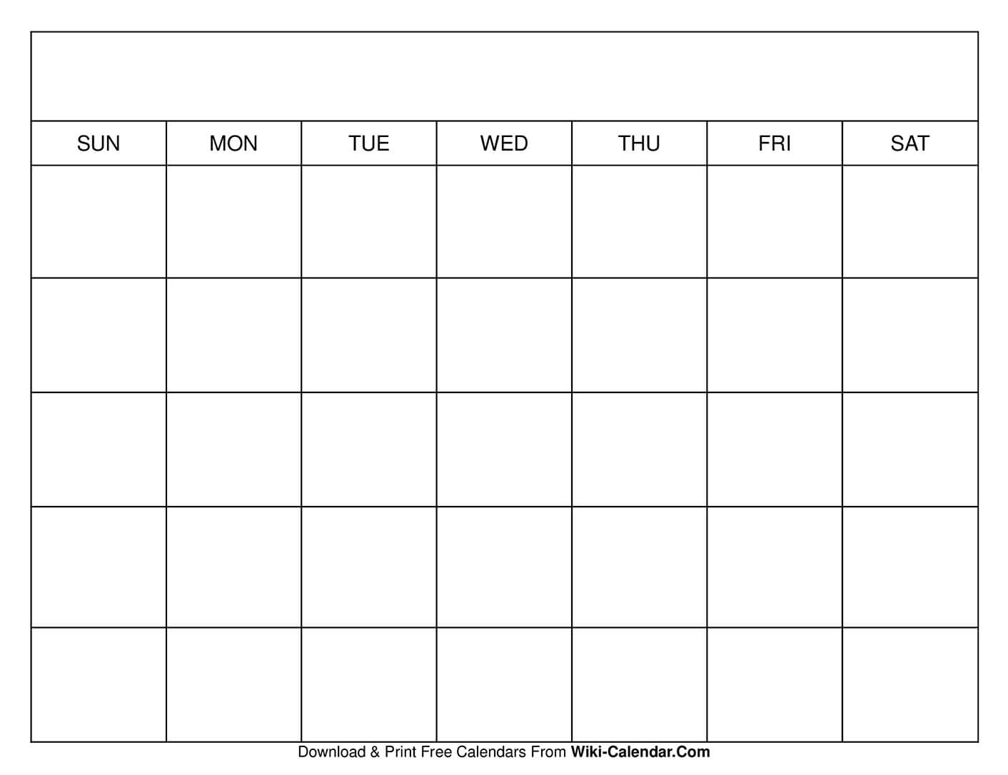 microsoft word blank calendar template