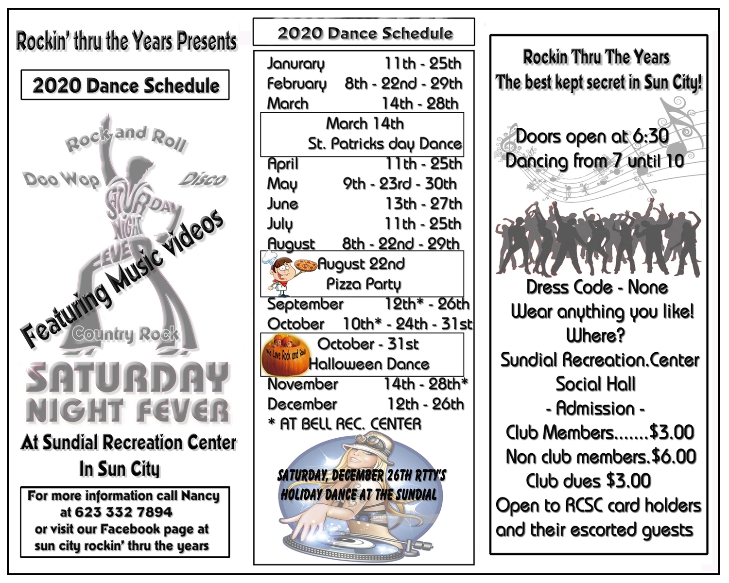 Rockin&#039; Thru The Years Dance Club - Sun City, Arizona - The