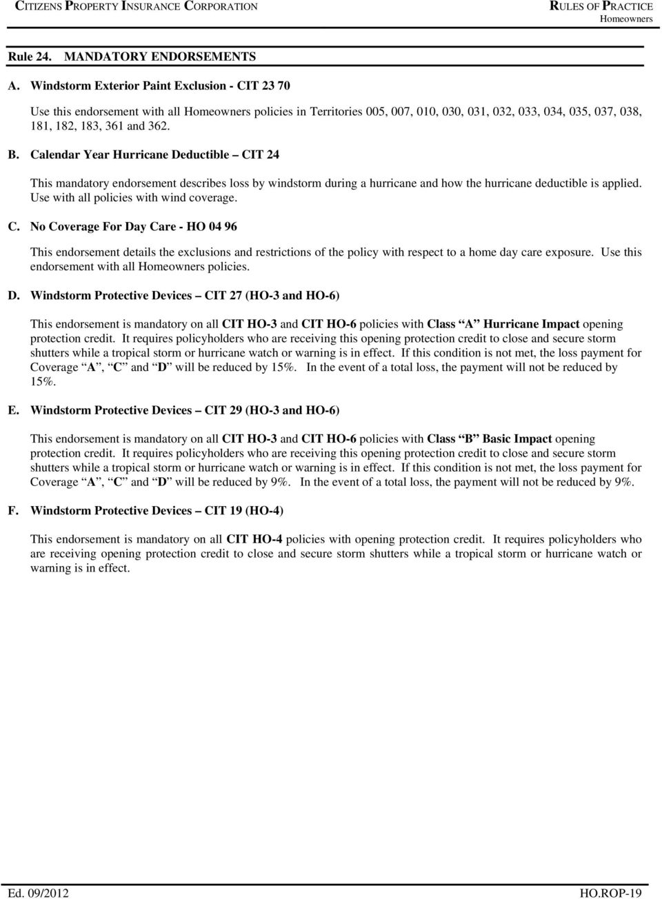 Rules Of Practice Table Of Contents Personal - Pdf Free Download