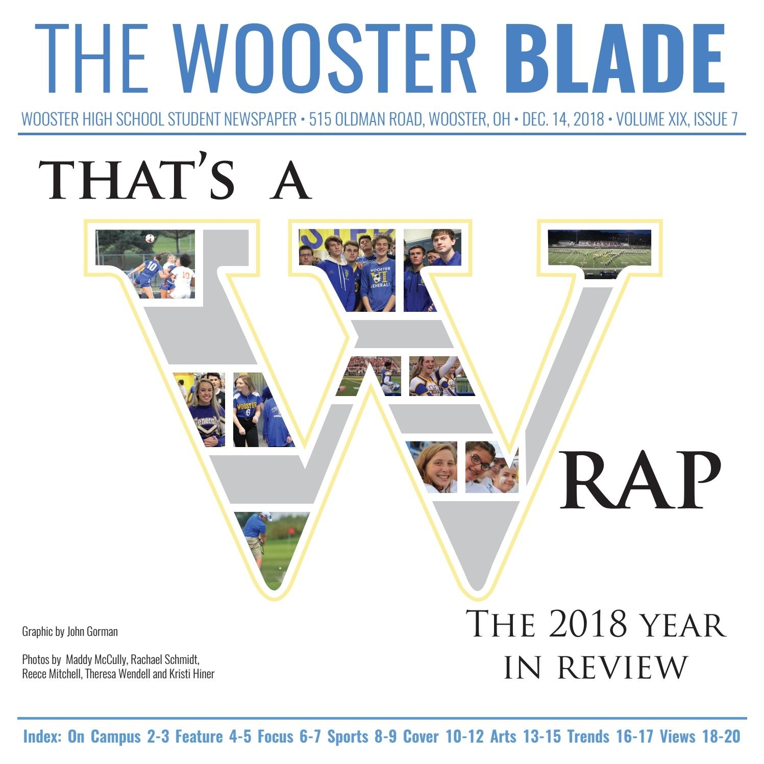 The Wooster Blade, Volume Xix, Issue 7The Wooster Blade