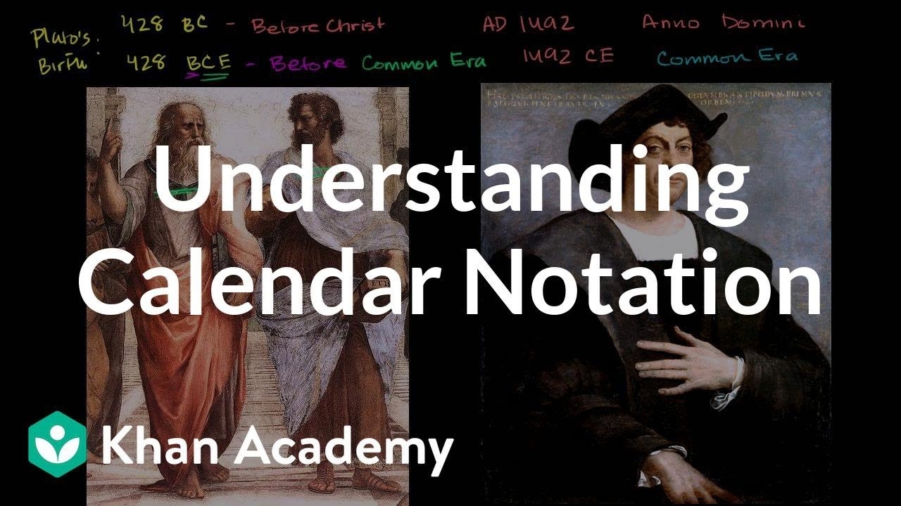 Understanding Calendar Notation (Video) | Khan Academy