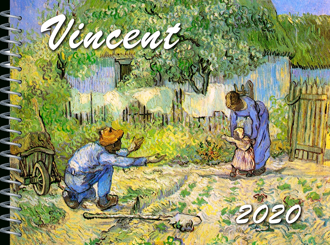 Calendar 2020 Van Gogh Month Calendar Printable