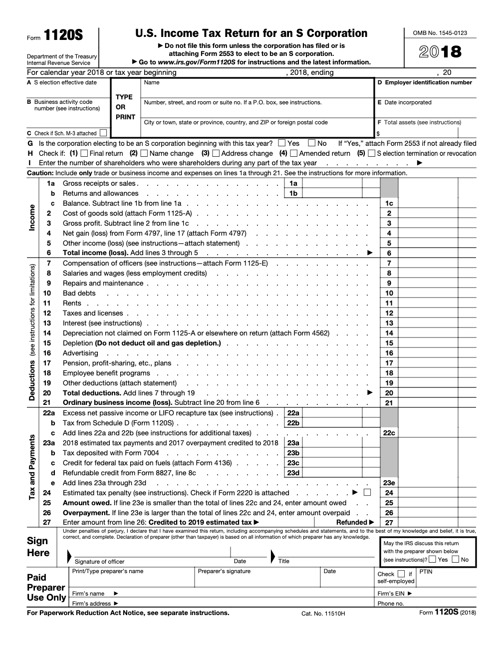 What Is Form 1120S And How Do I File It? | Ask Gusto