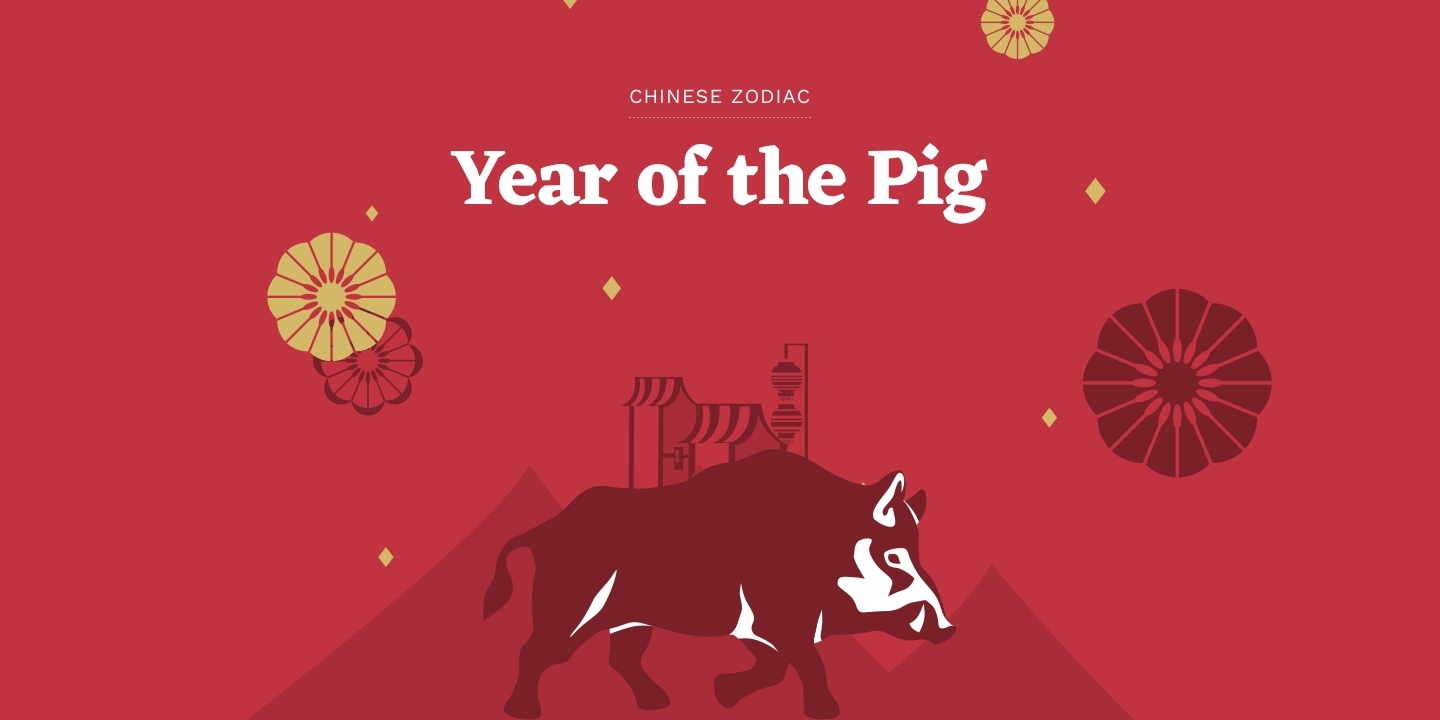 Chinese Zodiac Calendar Pig Month Calendar Printable