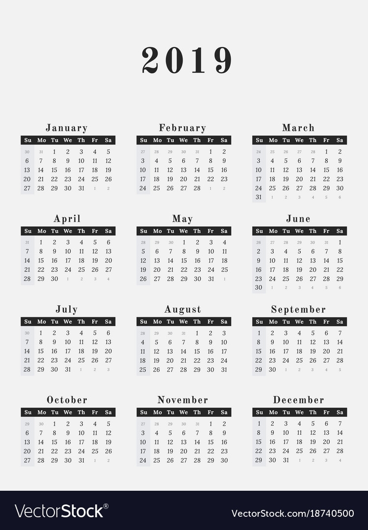 free vertical yearly calendars month calendar printable