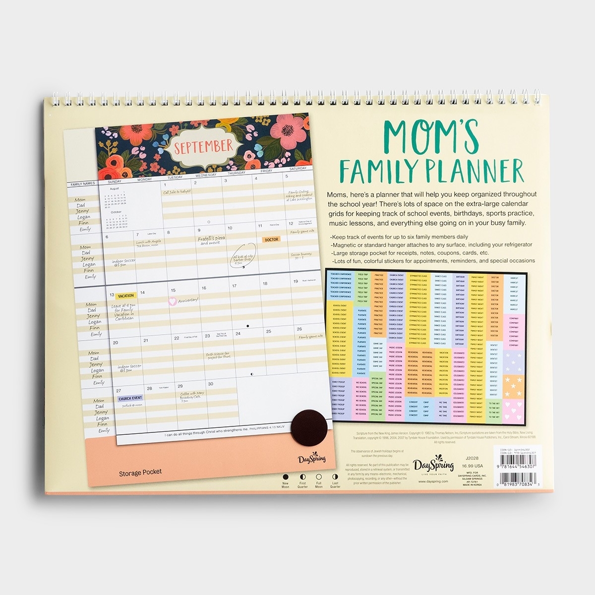 2020-2021 Mom&#039;S School Year Family Planner