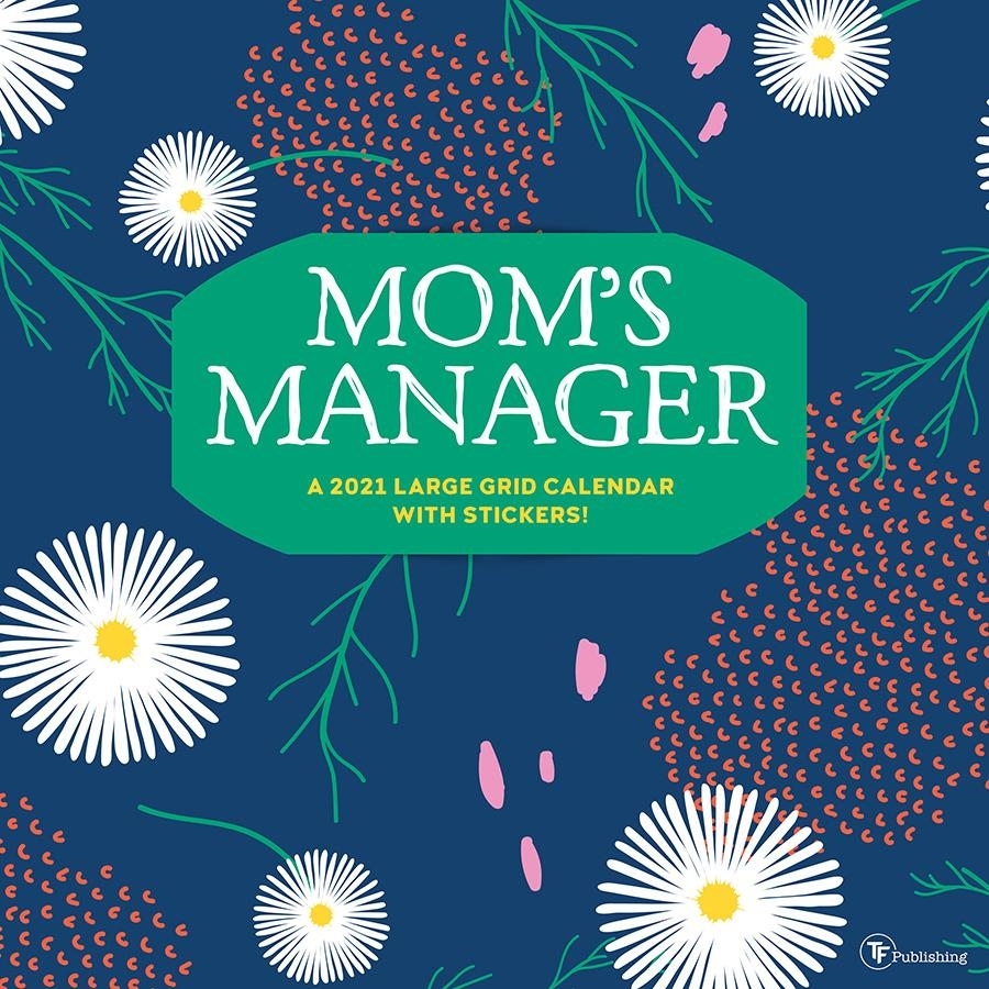 2021 Mom&#039;S Manager 12&quot;X12&quot; Wall Calendar - Matte Paper, Family Planning And  Scheduling - Walmart