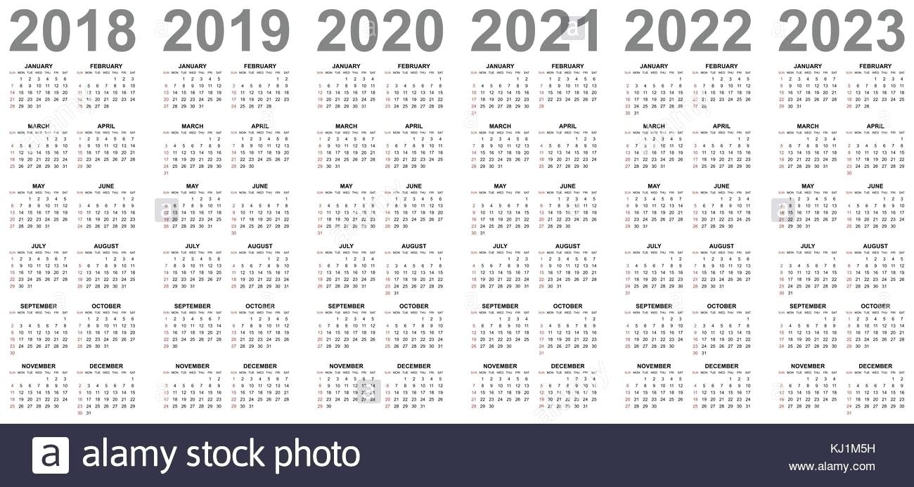 4 Year Calendar Wooster In 2020 | 5 Year Calendar, Calendar