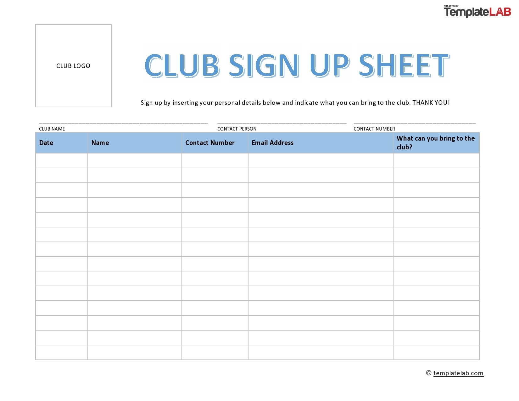 Best Way To Make A Sign Up Sheet In Excel