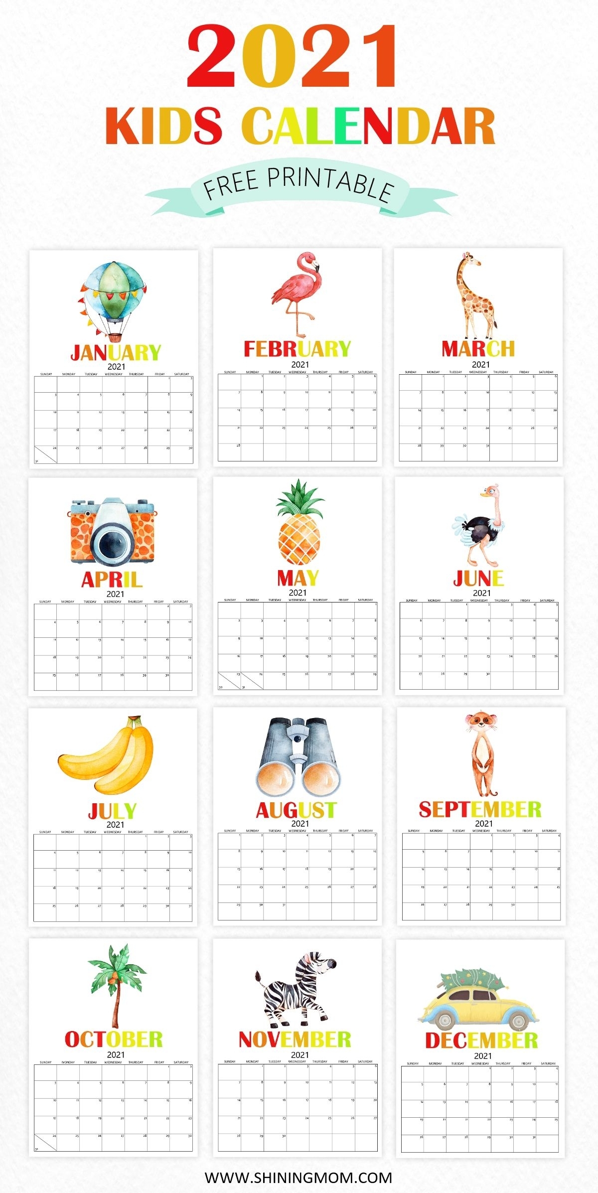 50+ Printable Calendars Ideas In 2020 | Calendar Printables