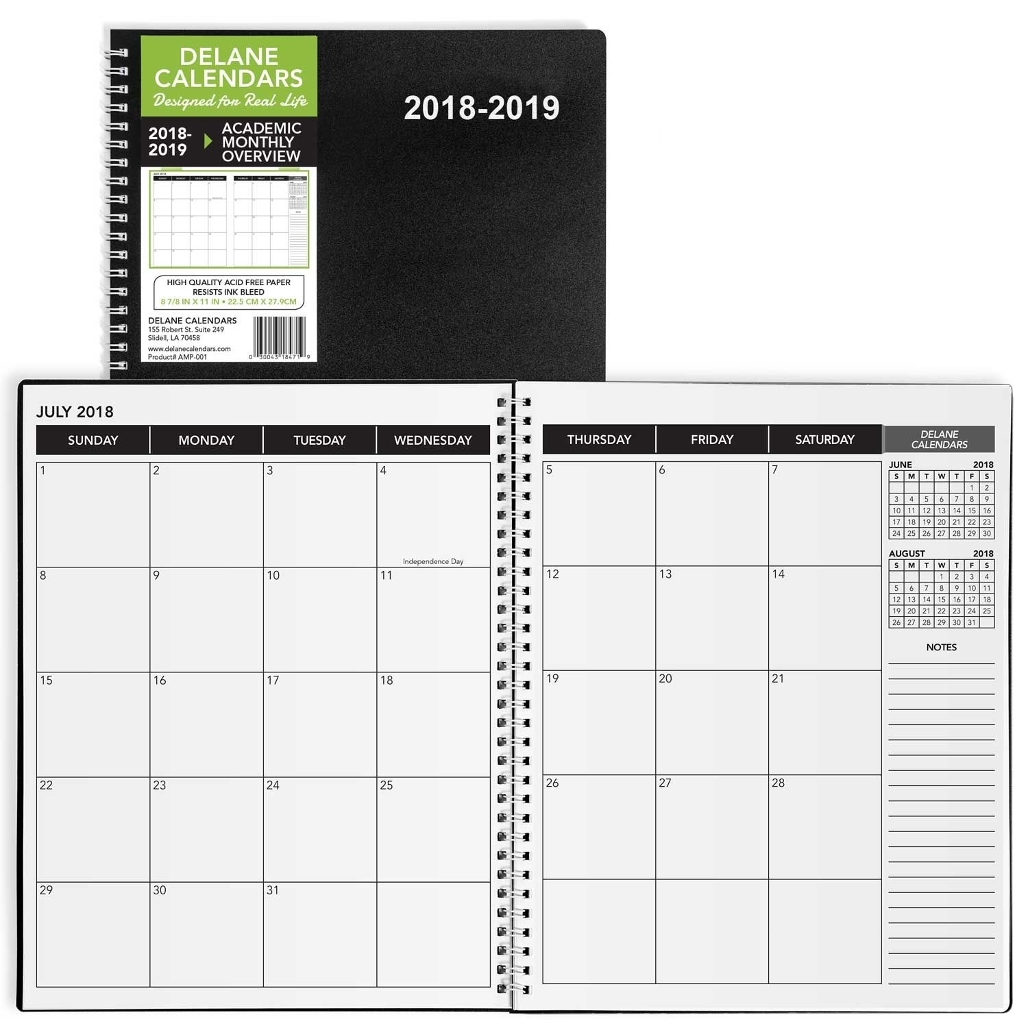 8.5 X 11 Monthly Calendar In 2020 | Daily Calendar Template