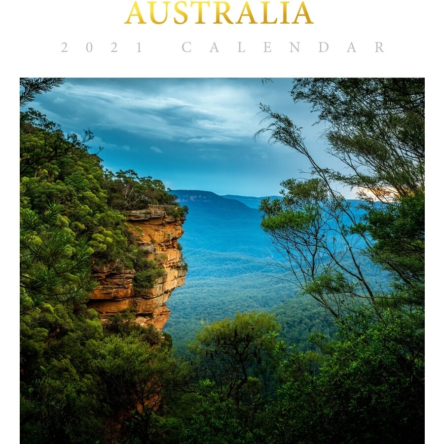 Australia 2021 Deluxe Wall Calendar