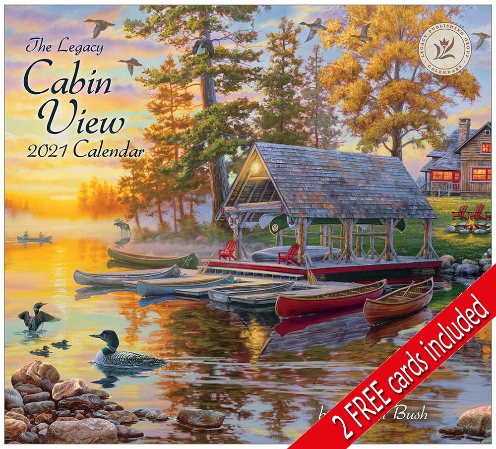 Cabin View 2021 Wall Calendar