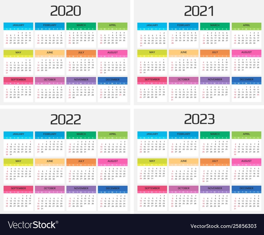 2021 To 2023 Calendar Month Calendar Printable