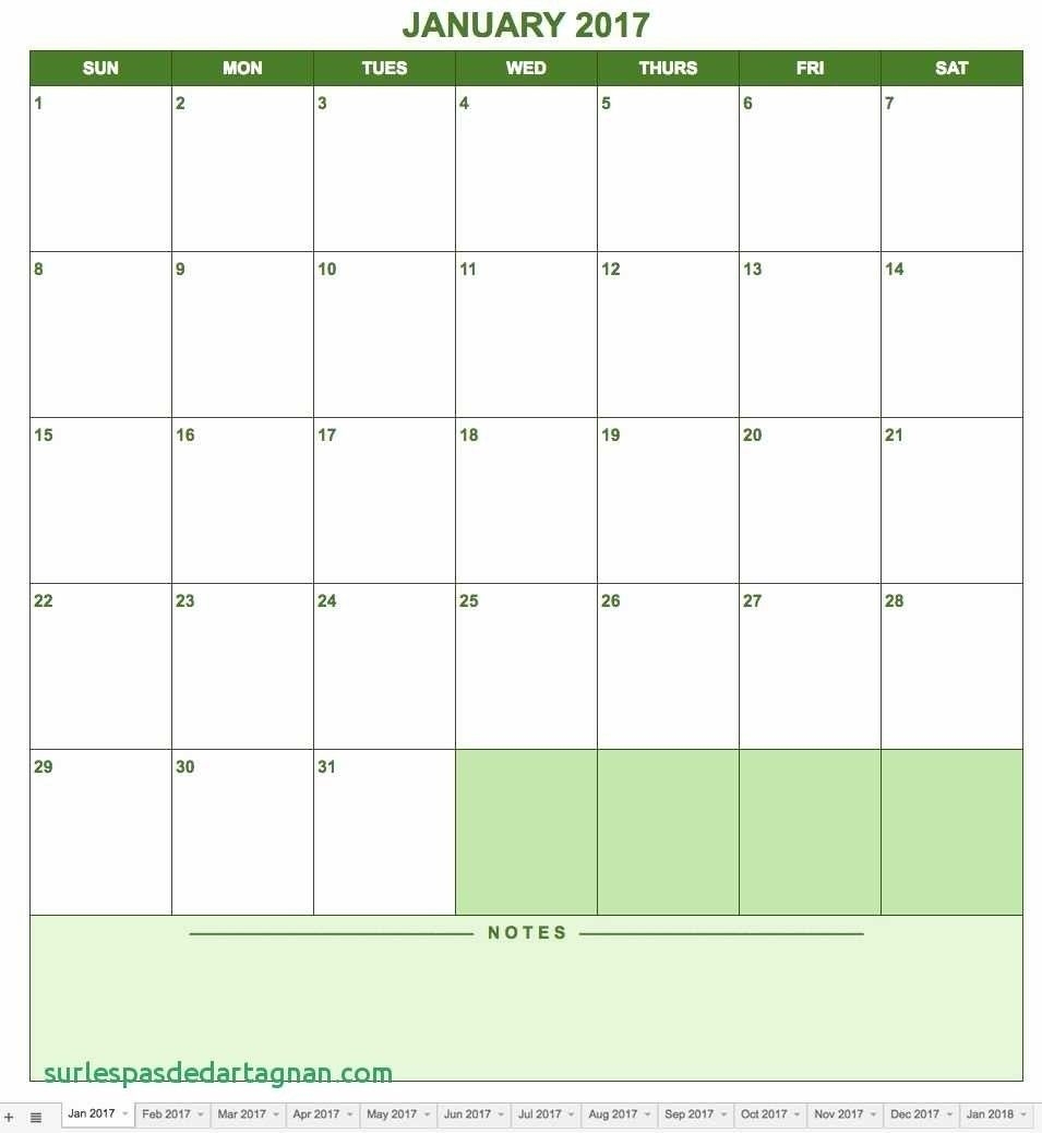 Calendar Template On Google Drive In 2020 | Monthly Calendar