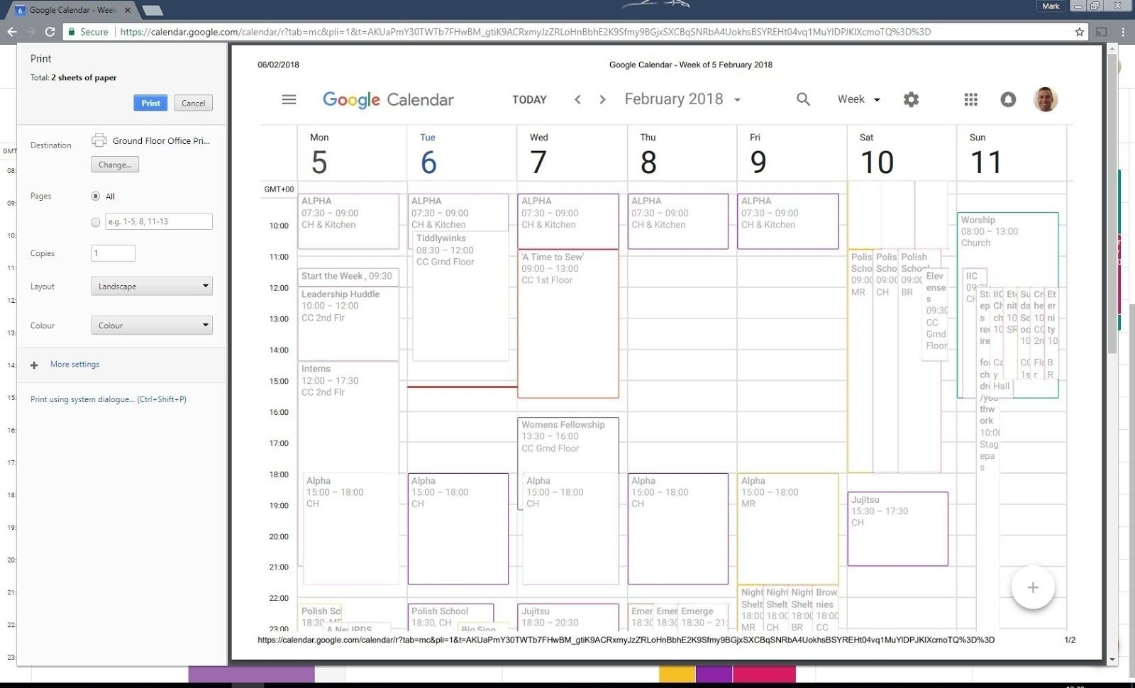 Can I Print Google Calendar In 2020 | Google Calendar