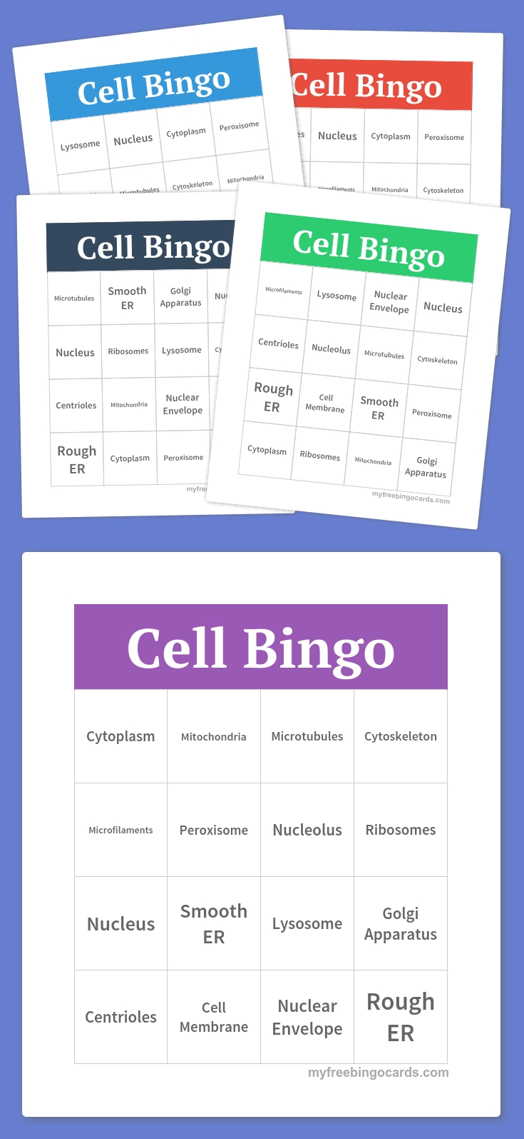 Cell Bingo | Bingo Cards, Bingo, Bingo Card Generator