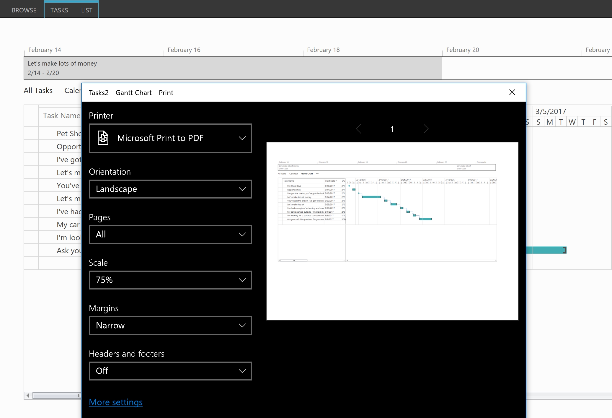 Day 350 – Using Gantt Charts In Sharepoint Task Lists