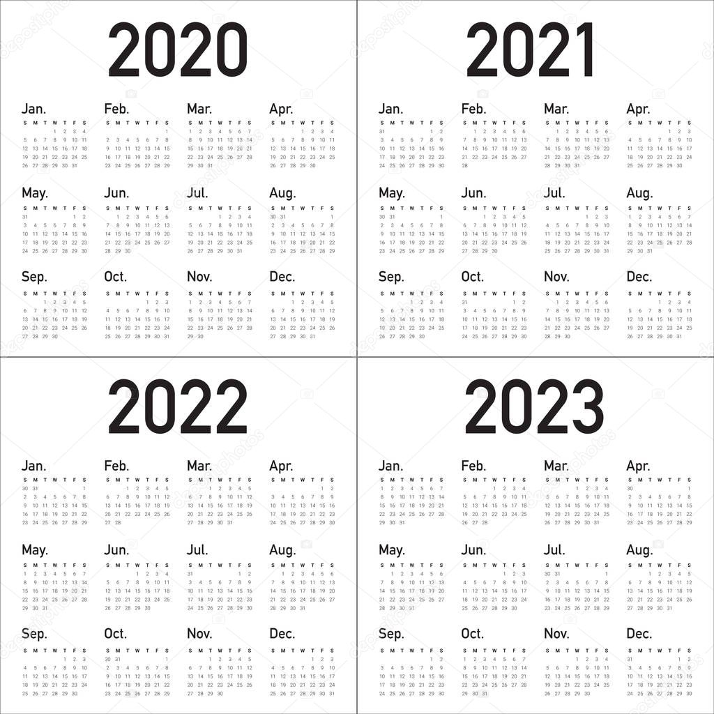 Free Printable 2021 To 2023 Calendar With Holidays Photos