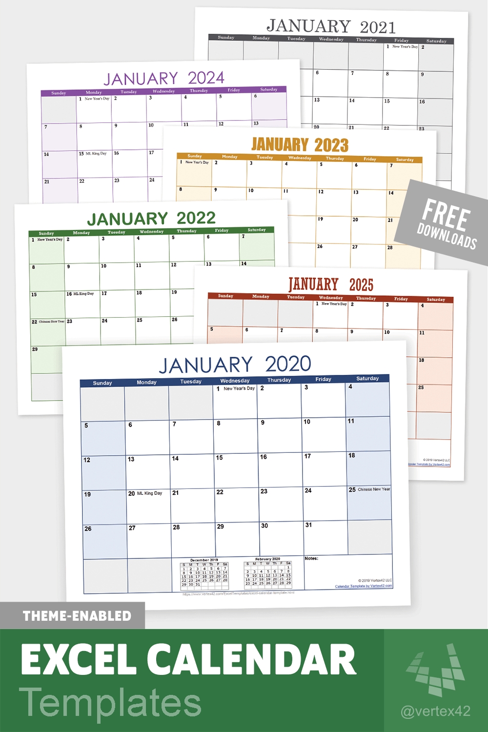 Calendars In Excel For 2021 | Month Calendar Printable