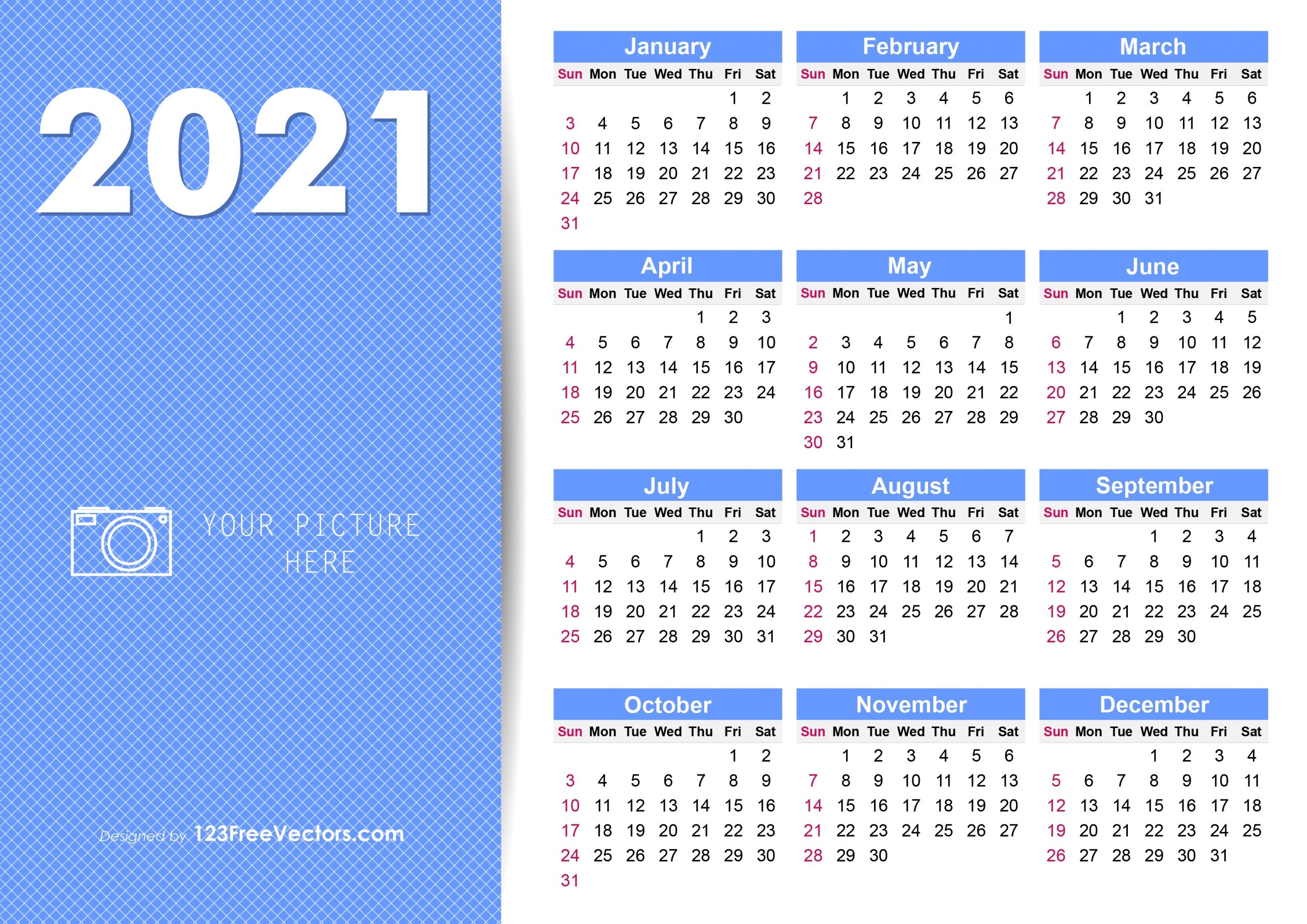 Free Printable 2020 Calendar With Week Numbers