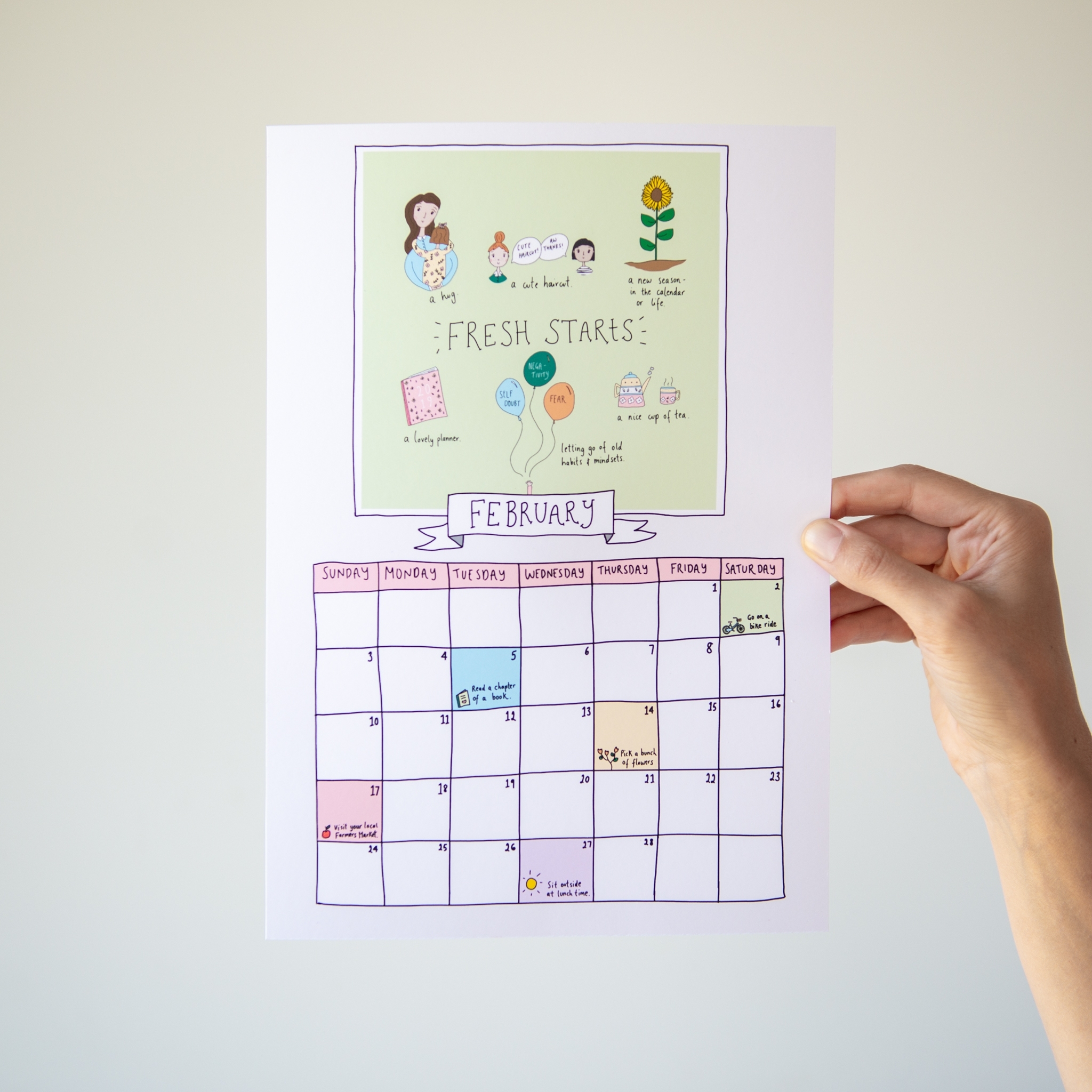 Free Printable Calendar And Weekly Planner - Wordfinders Club