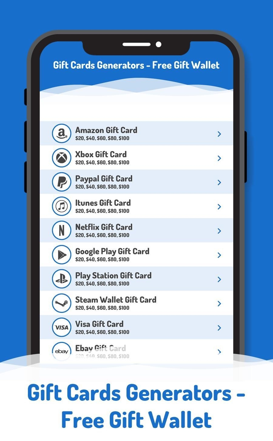 Gift Cards Generators - Free Gift Wallet For Android - Apk
