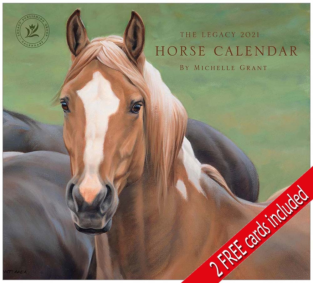 Horse Calendar 2021 Wall Calendar