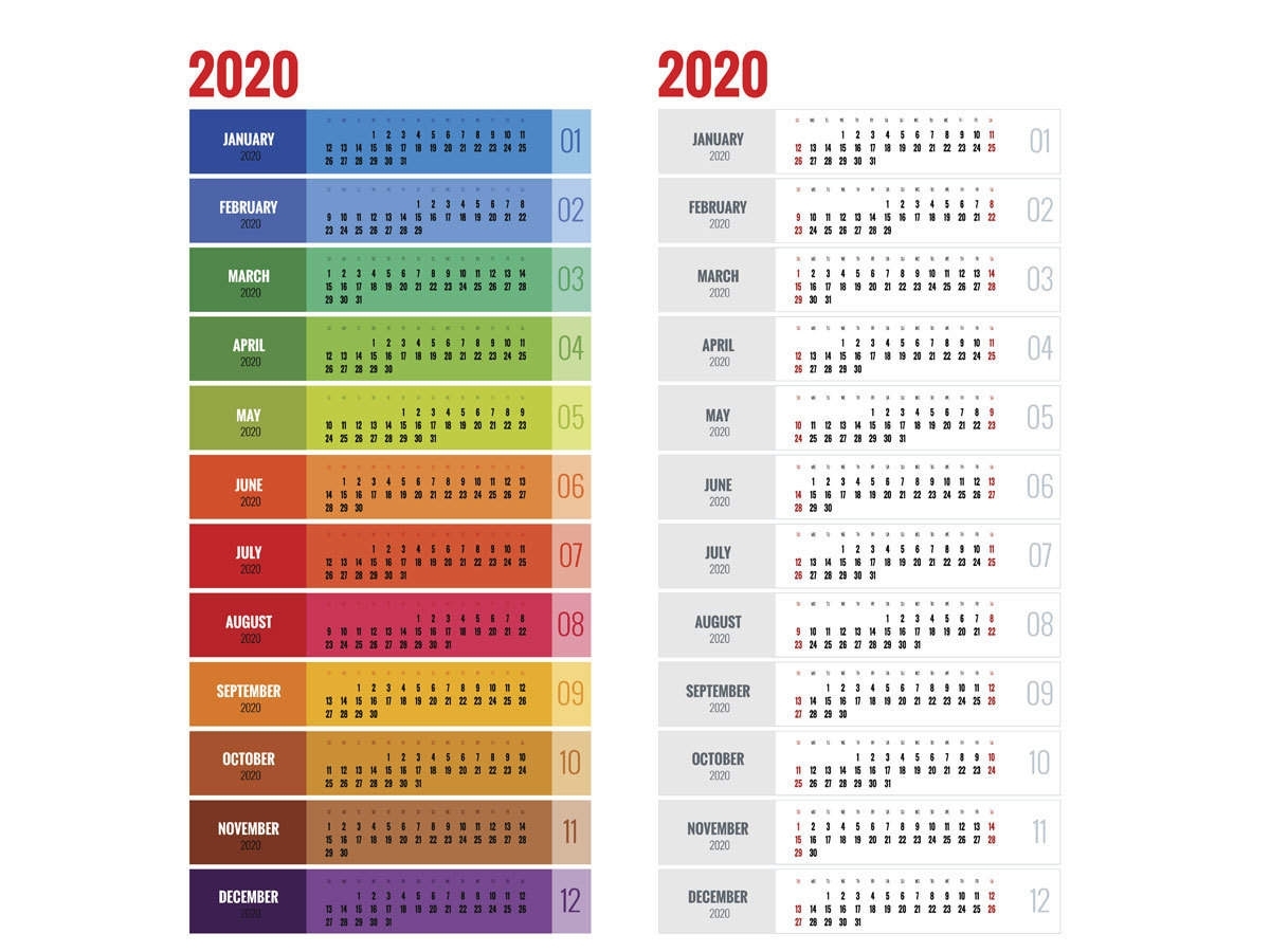 Income Tax Calendar For The Year 2020 | Income Tax Calendar