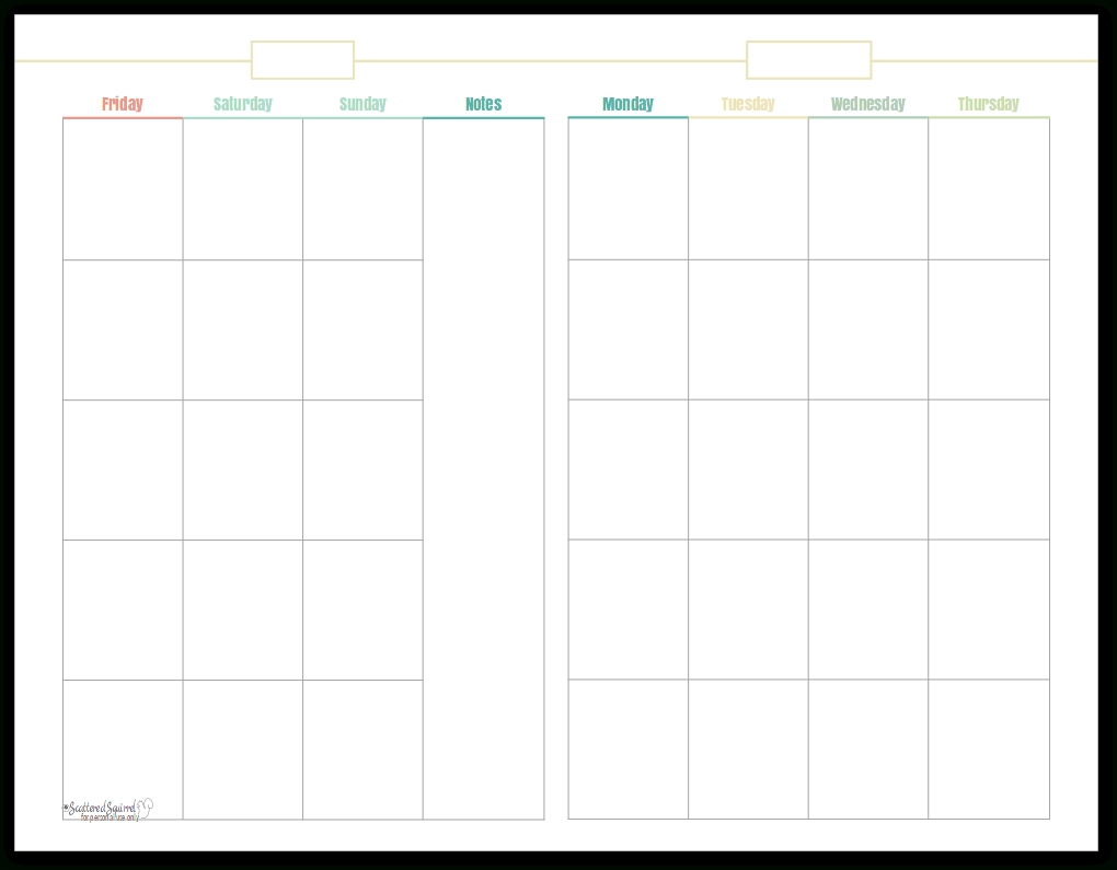 Introducing My New Blog Planner Printables!!! - Scattered