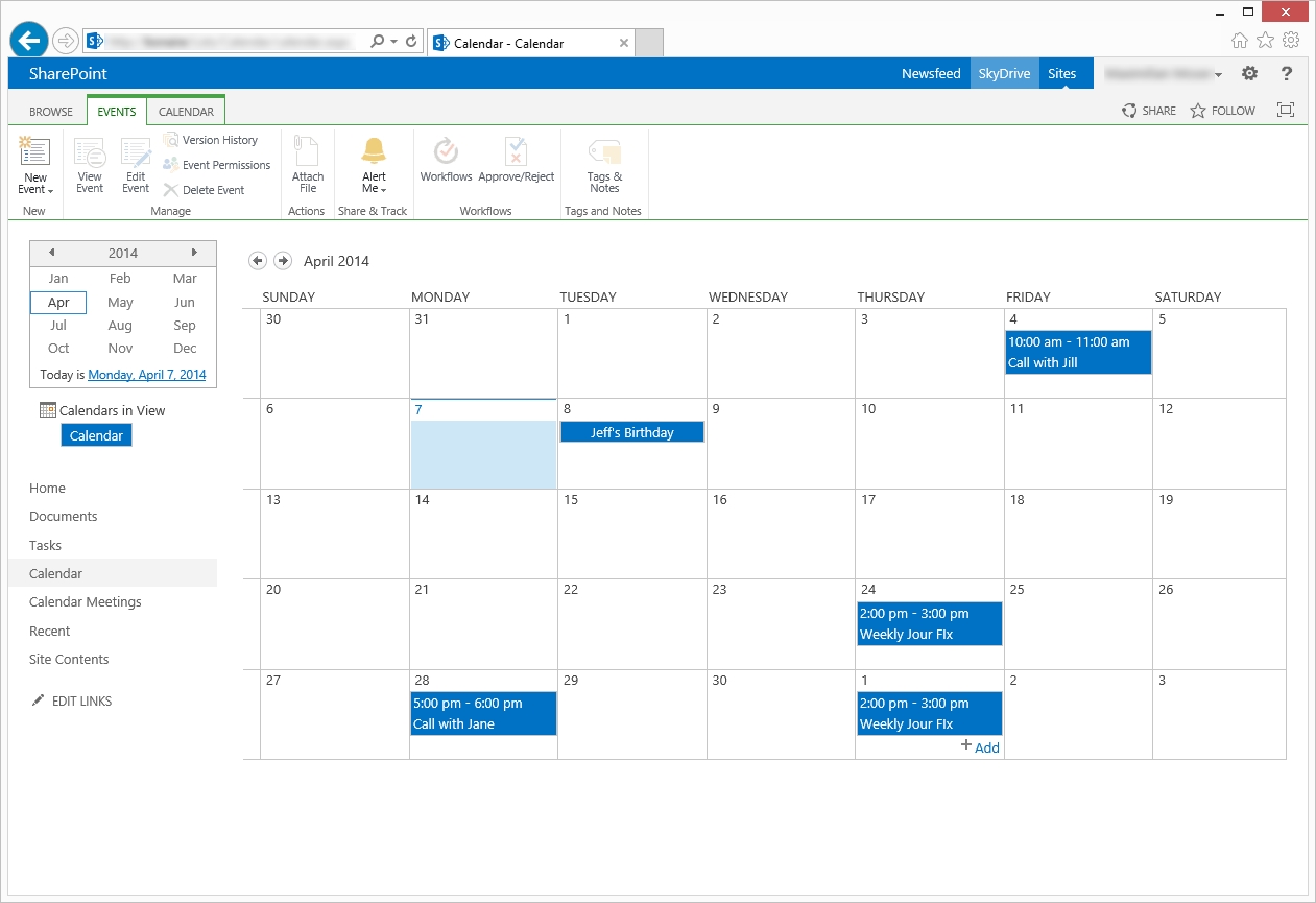 How To Print A Calendar Web Part In Sharepoint Month Calendar Printable