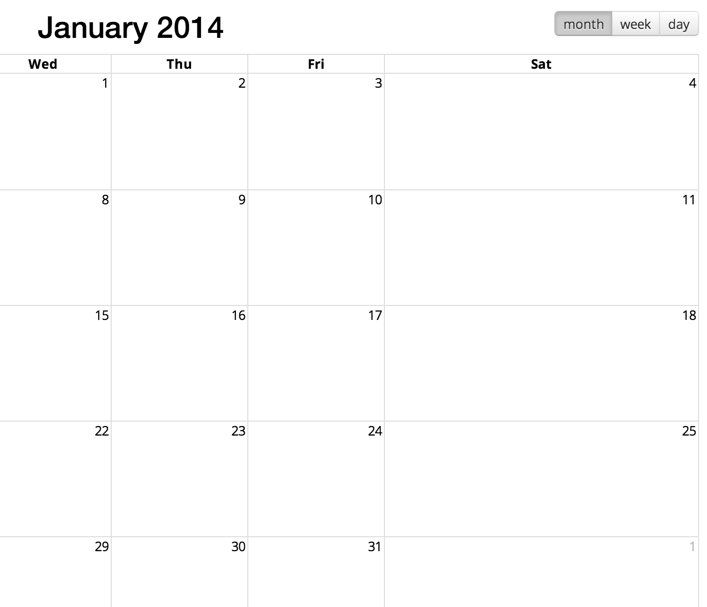 Jquery Fullcalendar - Can I Programmatically Resize The