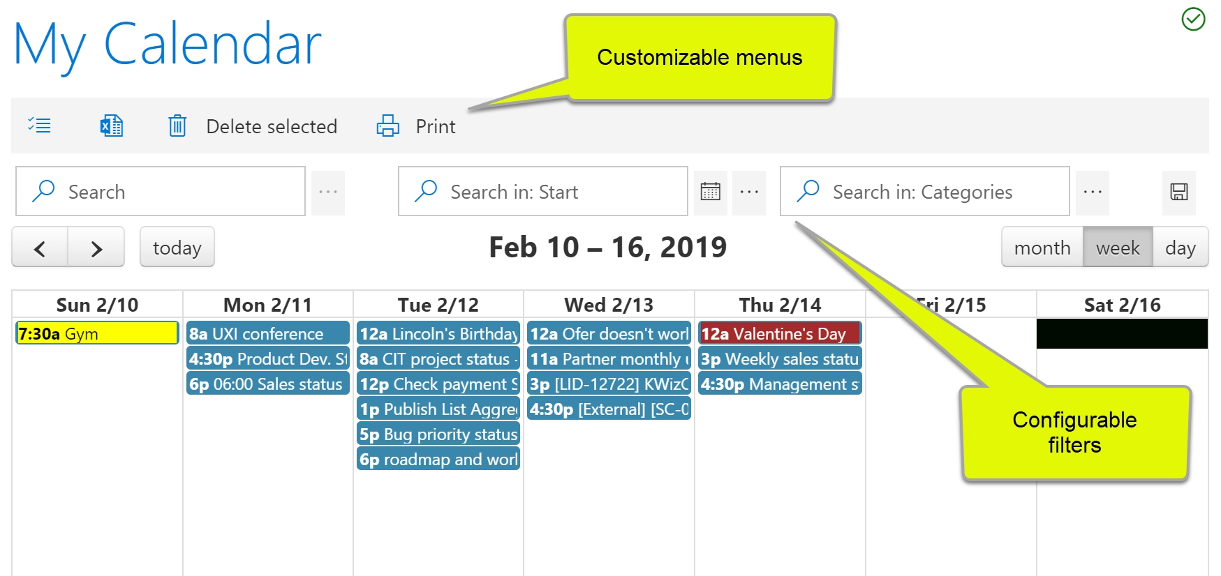 Kwizcom Calendar Plus App For Sharepoint Online