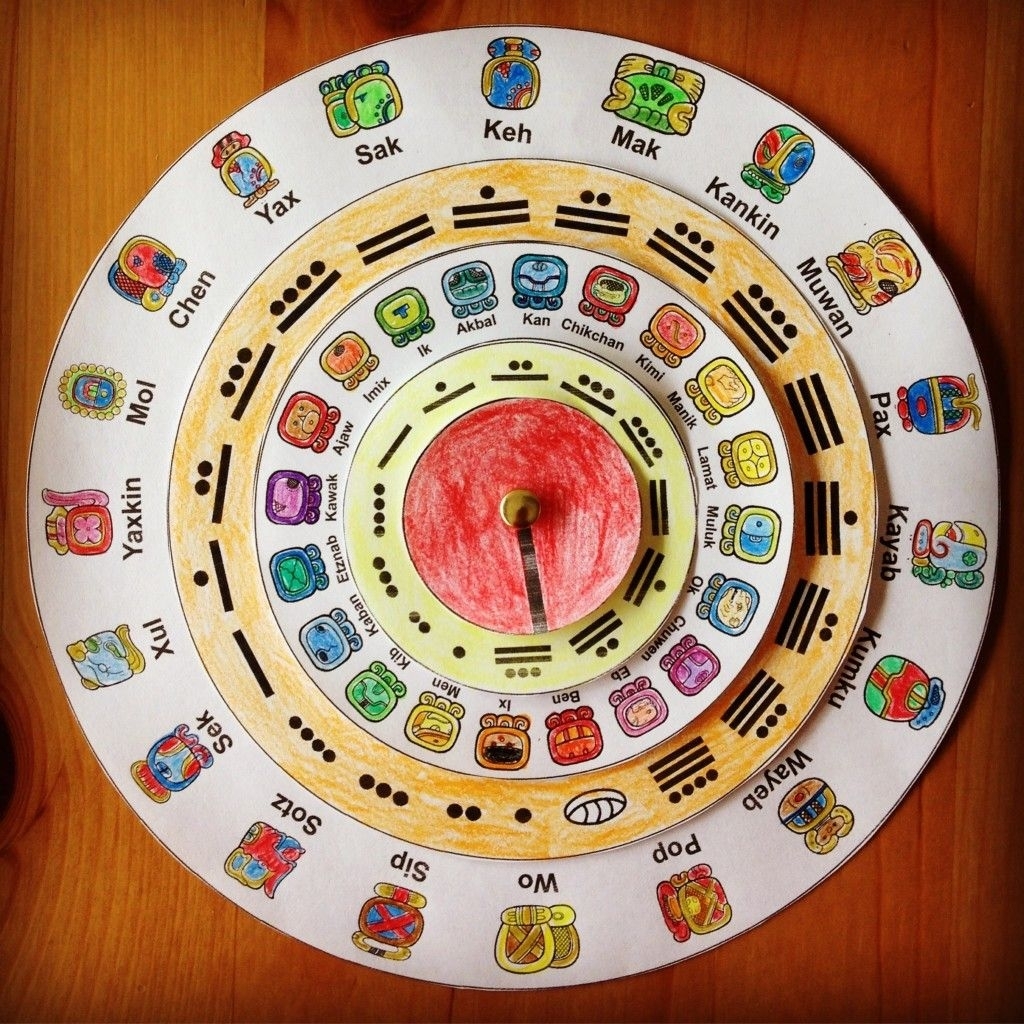 Make Your Own Maya Calendar | Mayan Calendar, Maya Calendar