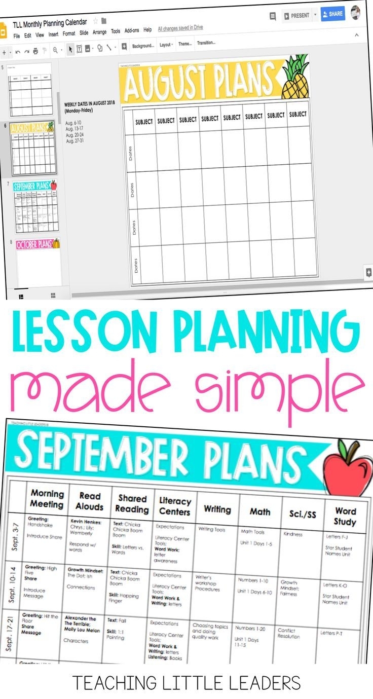 Monthly Planning Calendar Templates {Digital &amp; Editable