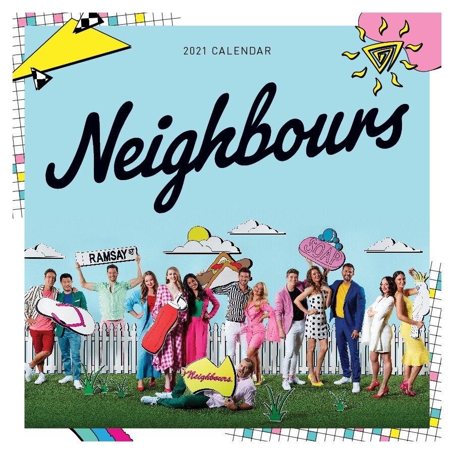 Neighbours 35Th Anniversary 2021 Wall Calendar