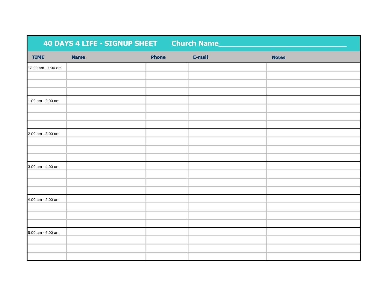 How To Calendar Sign Up Sheet Template Get Your Calendar Printable Vrogue