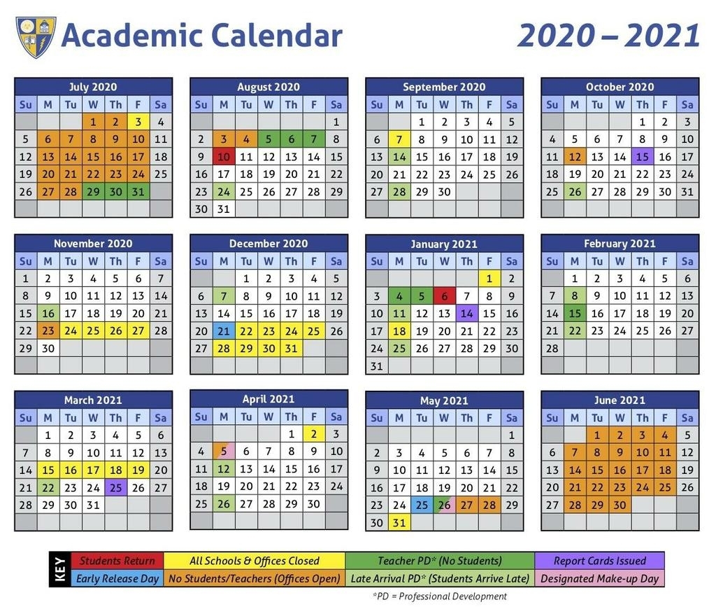 Oxford School District Approves 2020-2021 Academic Calendar