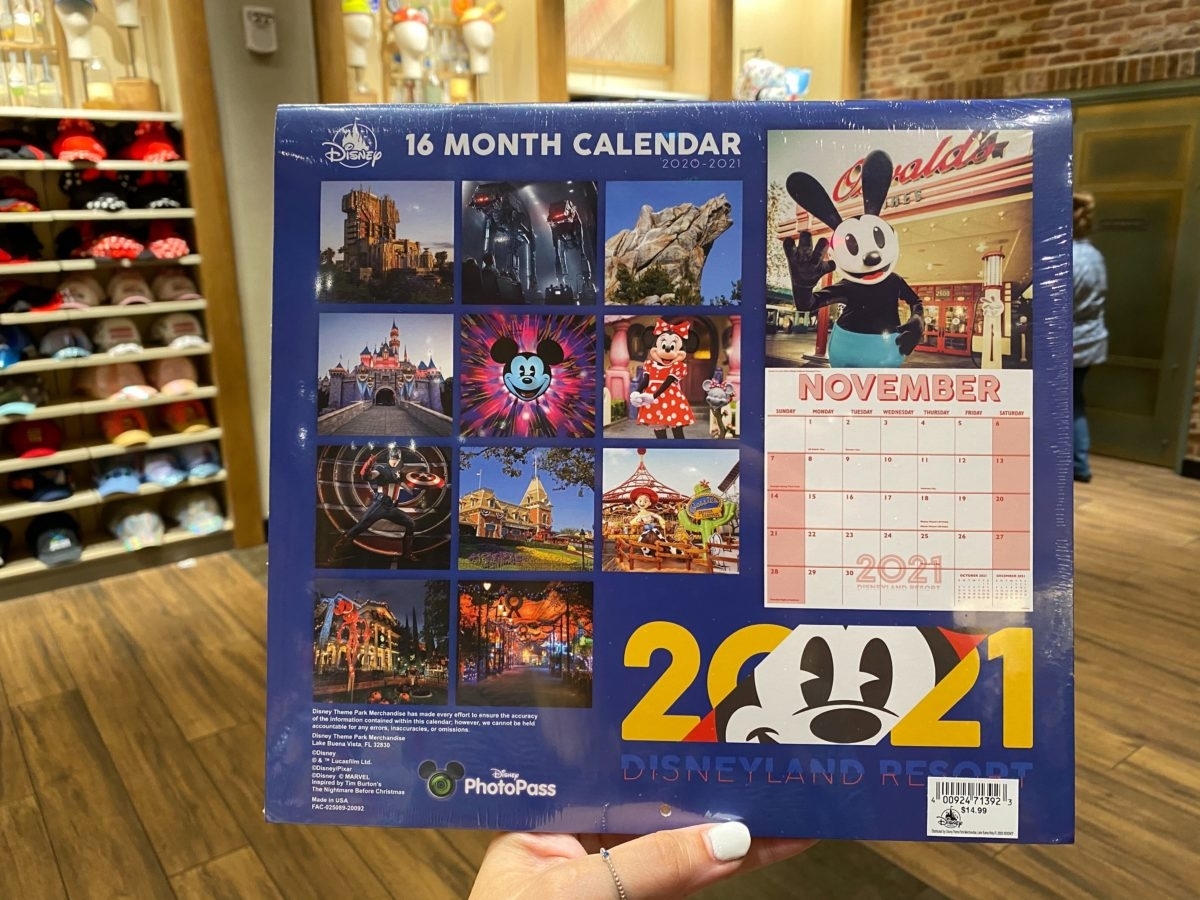 Photos: New 2021 Calendar Arrives At Disneyland Resort - Wdw