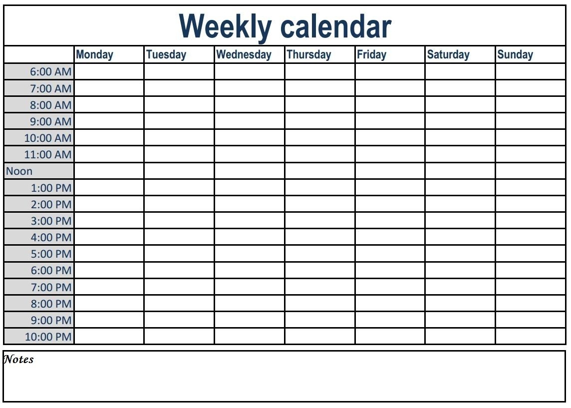 Pin On Weekly Calendars