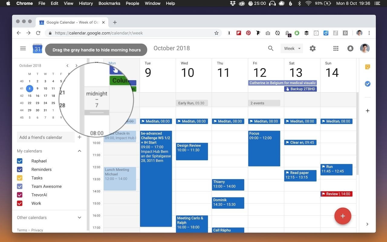 Print Google Calendar Time Range In 2020 | Printable