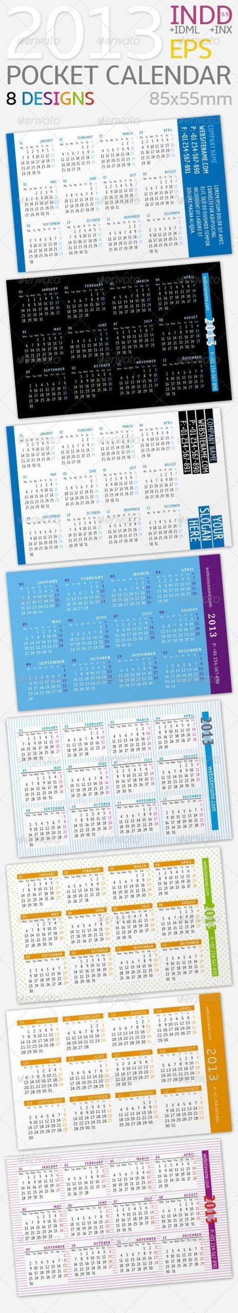 Printable 2013 Calendar Templates | Psddude