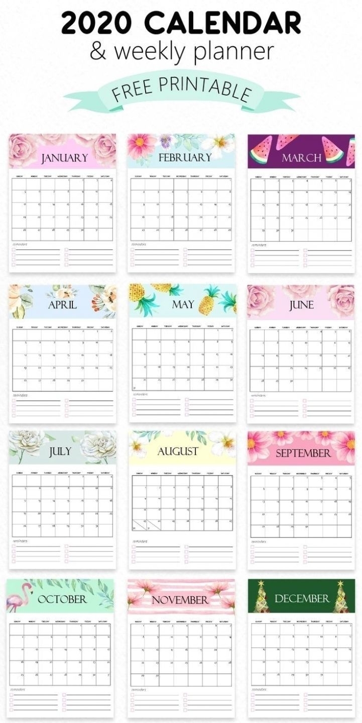 Printable Calendar 2021 | January 2021 - December 2021