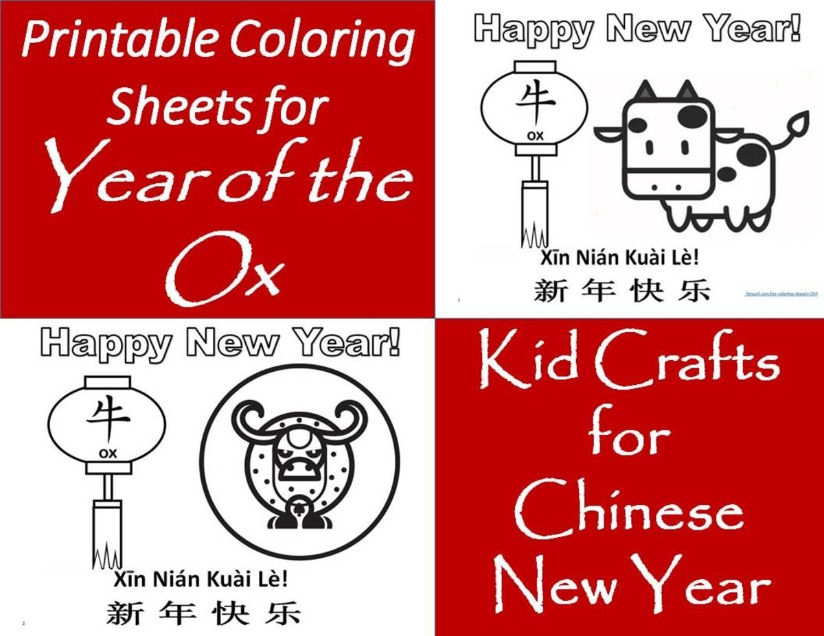 Printable Coloring Pages For The Chinese Zodiac: Year Of The