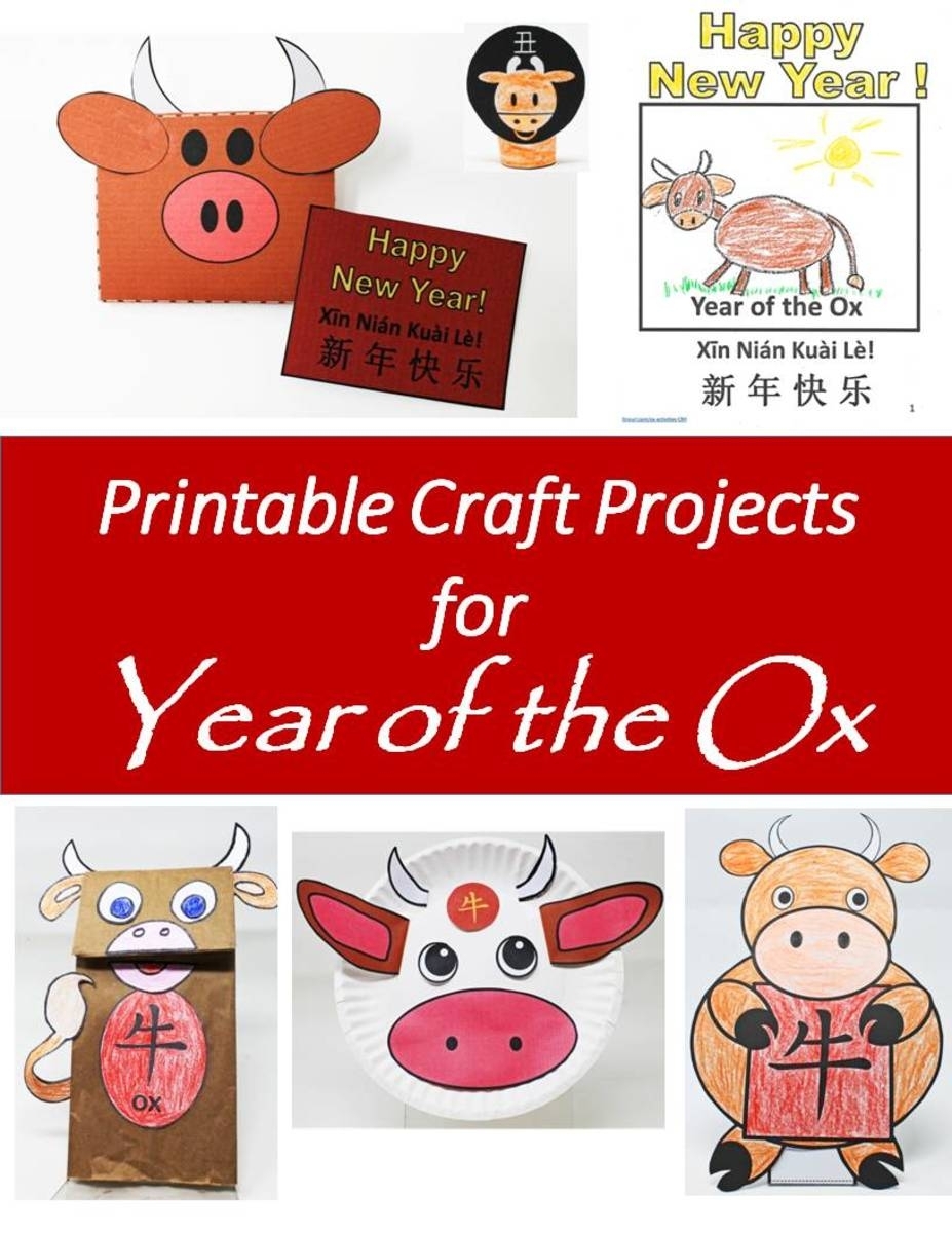 Printable Year Of The Ox Projects And Crafts For The Chinese