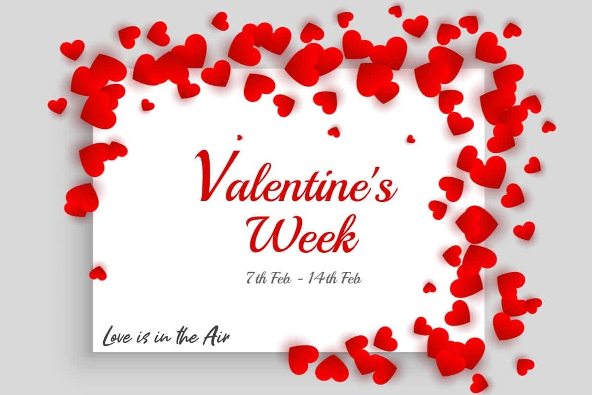Valentine Week 2021 - February Special Days 7 Feb - 21 Feb List
