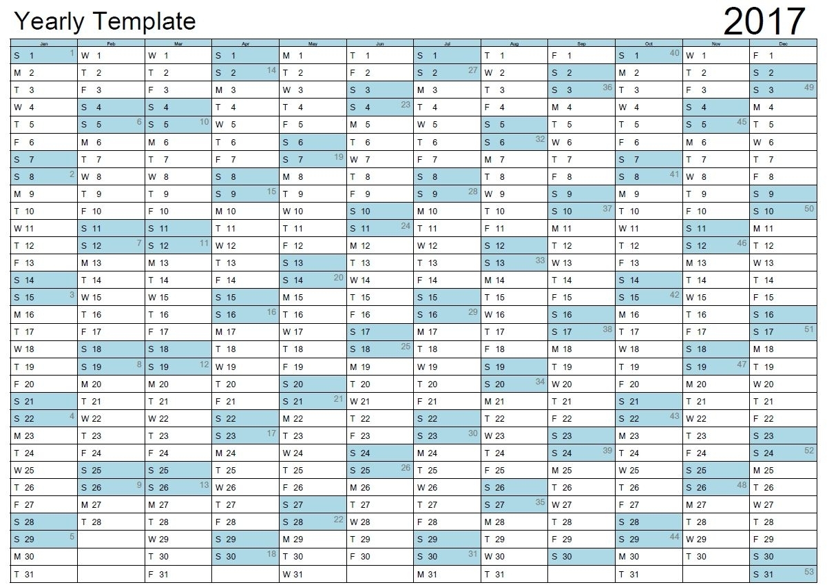 Year View Calendar Printable In 2020 | Print Calendar