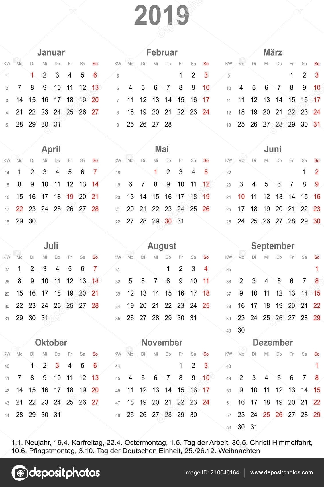 1 Year Calendar At A Glance | Month Calendar Printable